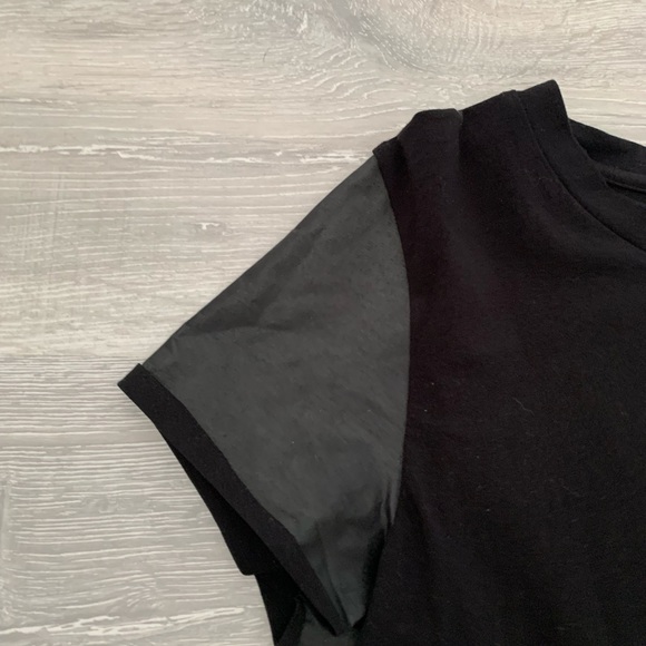 Theory leather top - Picture 3 of 4